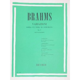 BRAHMS Variazioni sopra un tema di Schumann