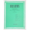 BRAHMS Variazioni sopra un tema di Schumann