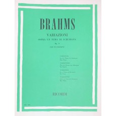BRAHMS Variazioni sopra un tema di Schumann