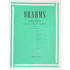 BRAHMS Variazioni sopra un tema di Schumann