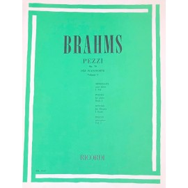 BRAHMS Pezzi Op.76 Vol 1