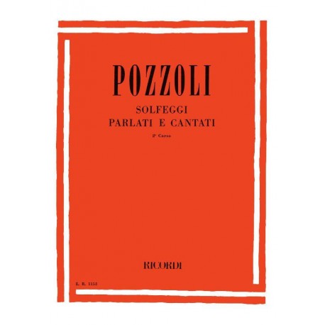 Pozzoli Solfeggi Parlati e Cantati 2 corso