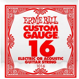 Ernie Ball corda 016 elettrica o acustica