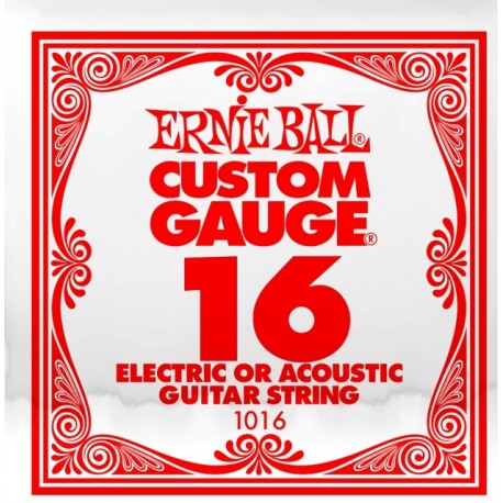 Ernie Ball corda 016 elettrica o acustica