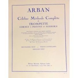 Arban Célèbre Méthode Complète de Trompette - Volume 1