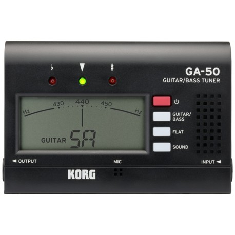 Korg GA-50, accordatore per chitarra/basso