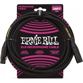 Ernie Ball EB06073 Cavo XLRM-XLRF 7,62 mt