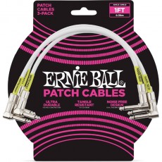 Ernie Ball 6055 Cavo Patch - 30 cm 3 pezzi