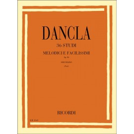 Dancla 36 Studi melodici e facilissimi Op. 84