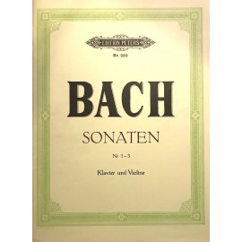 Bach Sonate 1-3 Violino e Pianoforte